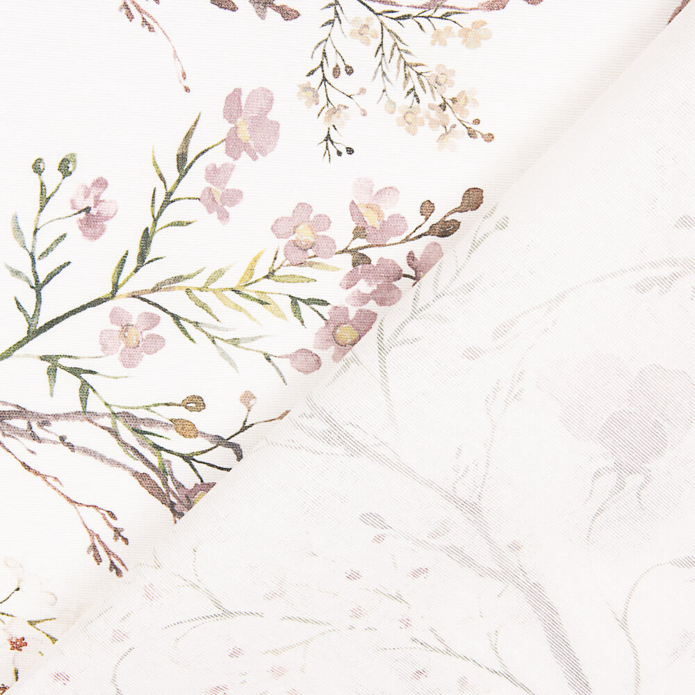 Toile imprimée Hanami aquarelle rose - Ribes y Casals