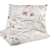 Toile imprimée Hanami aquarelle rose - Ribes y Casals