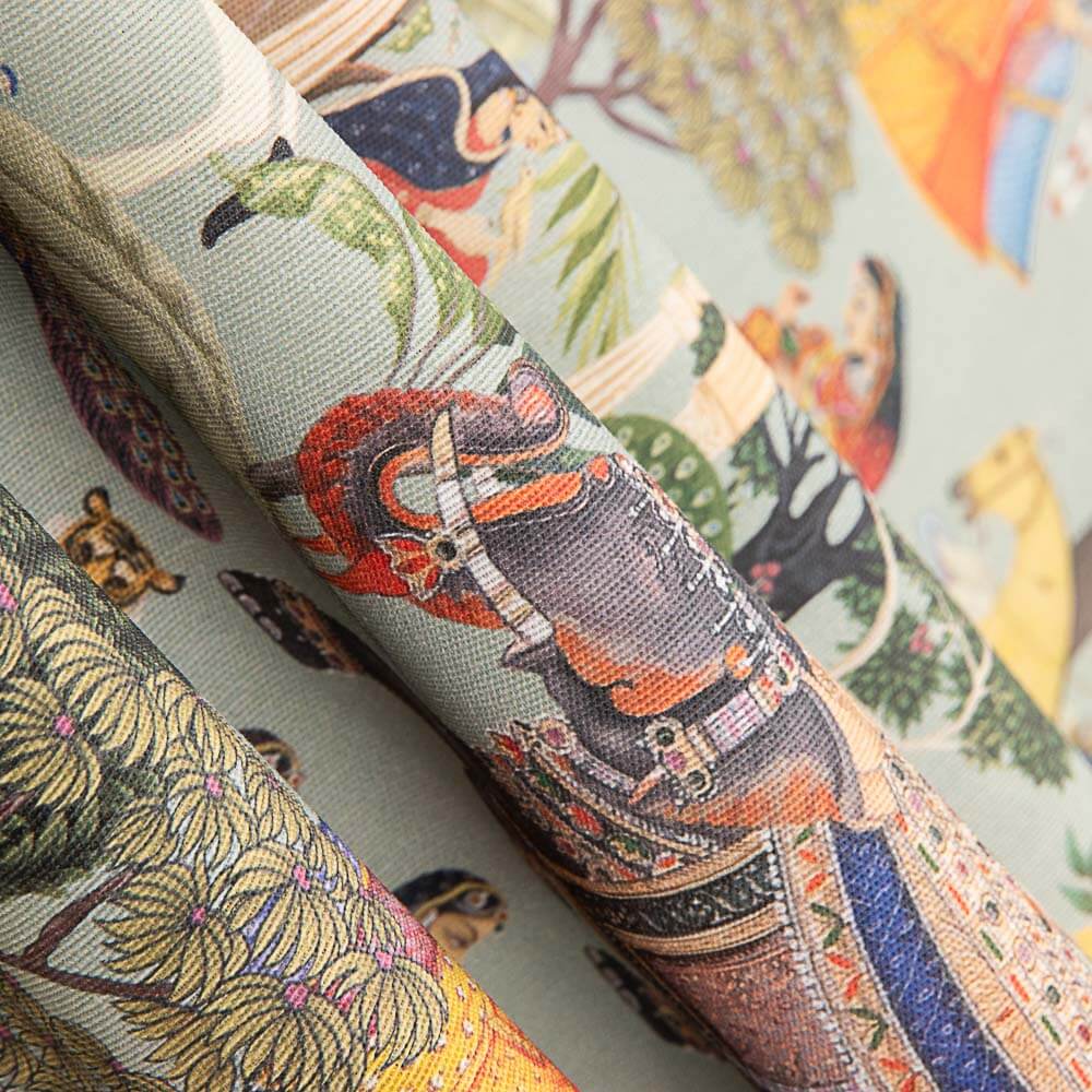 Toile imprimée Bel Hindu - Ribes y Casals