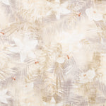 Toile Imprimée Feuilles Beige - Ribes y Casals