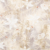 Toile Imprimée Feuilles Beige - Ribes y Casals