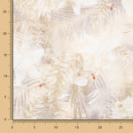 Toile Imprimée Feuilles Beige - Ribes y Casals