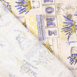 Toile imprimée Lavande Herbe - Ribes y Casals