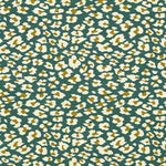 Toile Imprimé Léopard Bleu Canard - Ribes y Casals