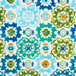 Toile Imprimée Maori Vert - Ribes y Casals