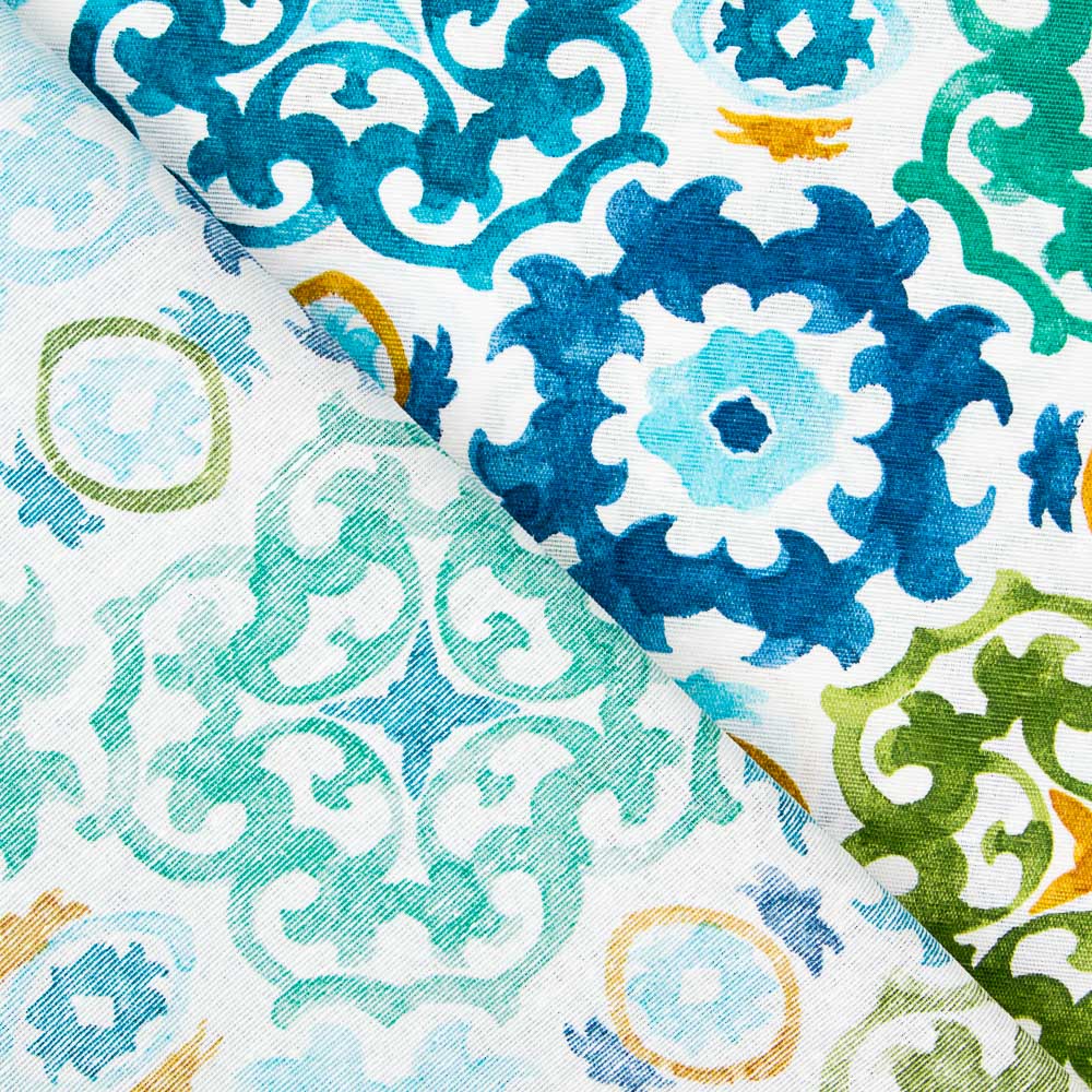 Toile Imprimée Maori Vert - Ribes y Casals