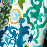 Toile Imprimée Maori Vert - Ribes y Casals