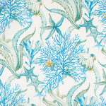 Toile Imprimée Aqua Bleu - Ribes y Casals