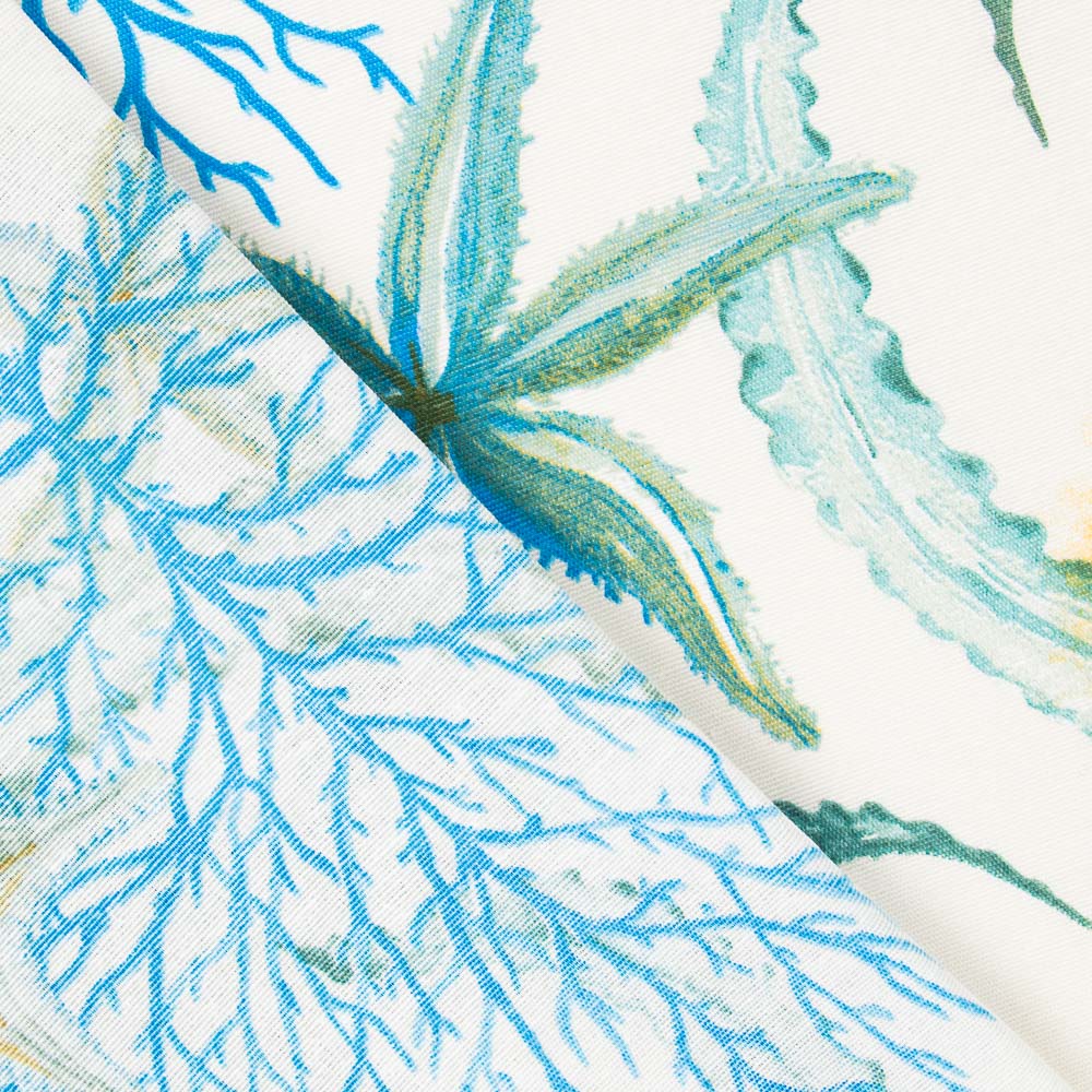 Toile Imprimée Aqua Bleu - Ribes y Casals