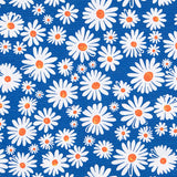 Toile Imprimée Marguerites Bleu - Ribes y Casals