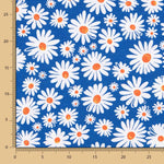 Toile Imprimée Marguerites Bleu - Ribes y Casals