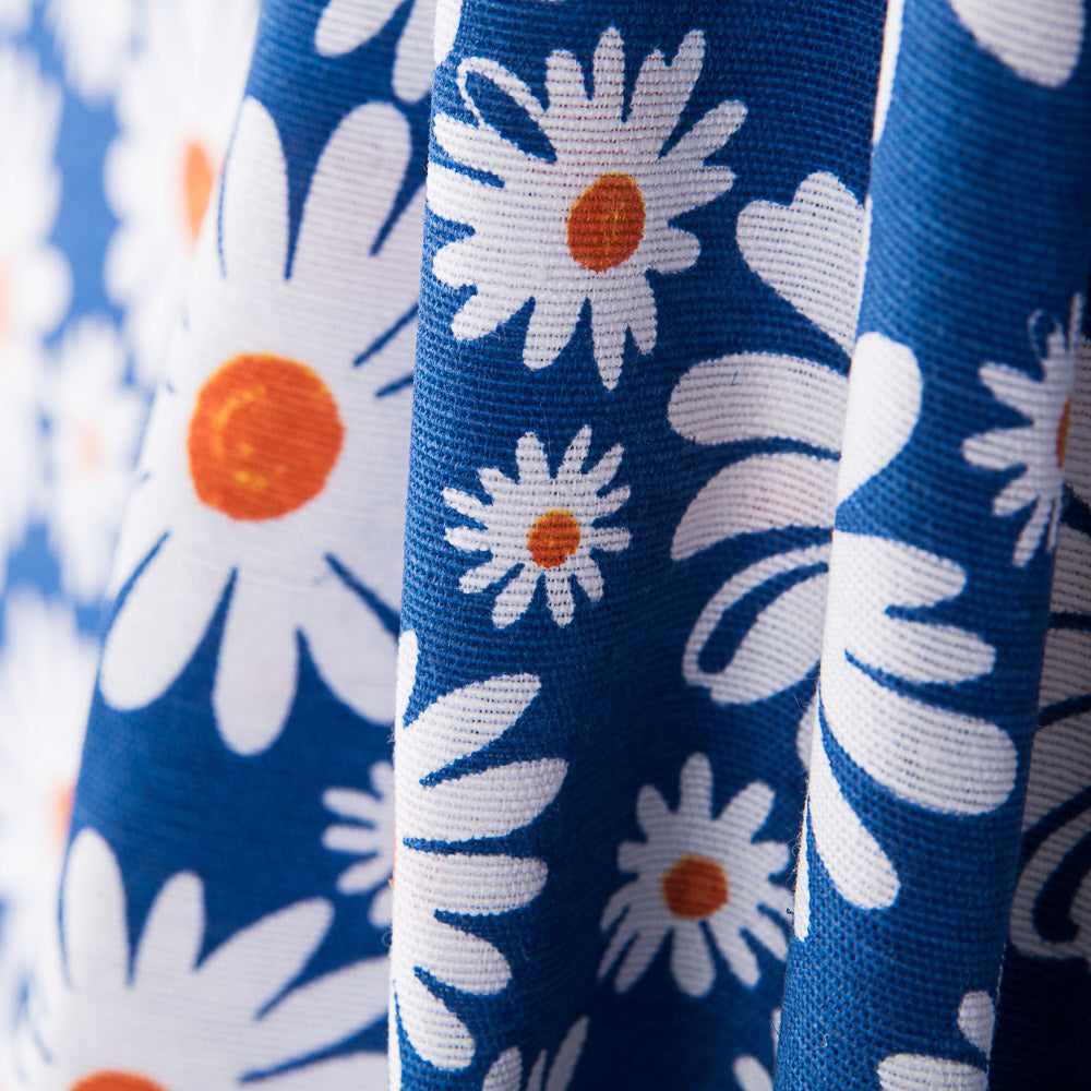Toile Imprimée Marguerites Bleu - Ribes y Casals