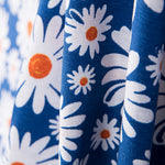 Toile Imprimée Marguerites Bleu - Ribes y Casals