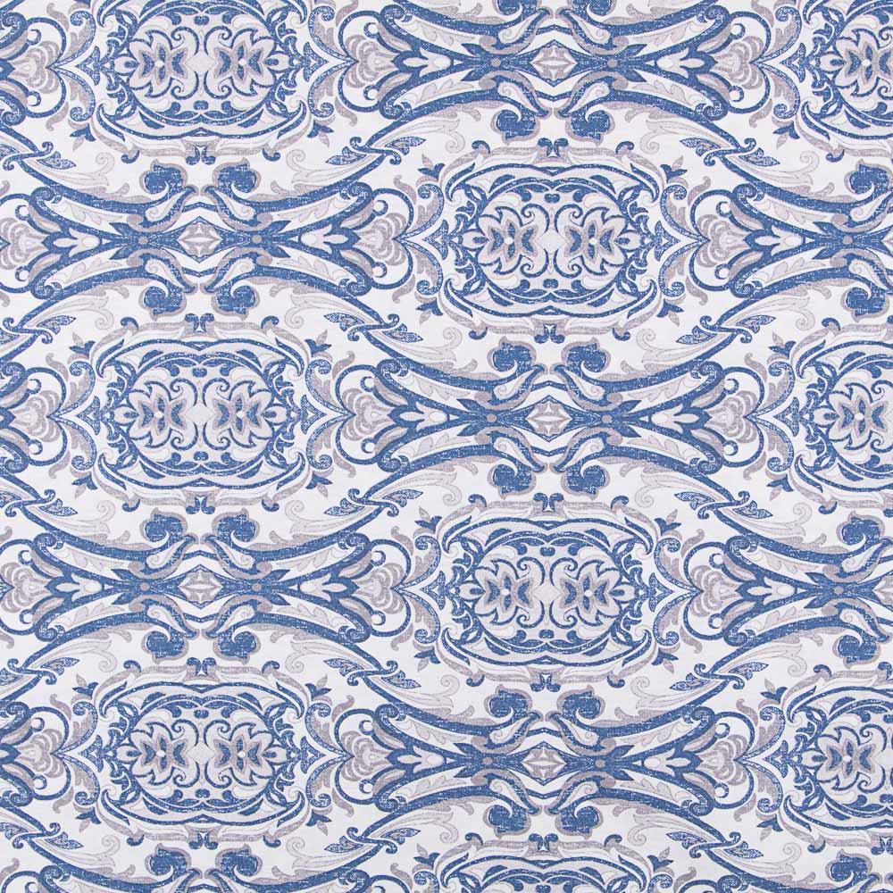 Toile Imprimée Mosaïque Bleu - Ribes y Casals