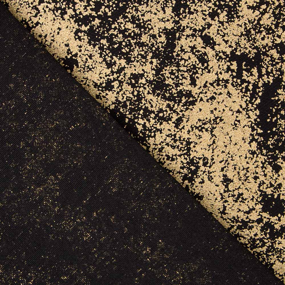 Toile Imprimée Noir Doré - Ribes y Casals