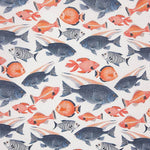 Toile imprimée poissons colorés - Ribes y Casals