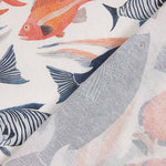 Toile imprimée poissons colorés - Ribes y Casals