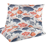 Toile imprimée poissons colorés - Ribes y Casals