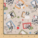Toile Puppies Love - Ribes y Casals