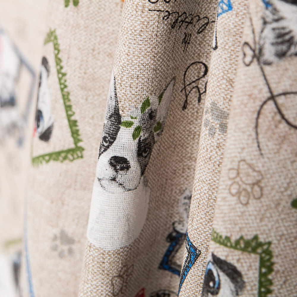 Toile Puppies Love - Ribes y Casals