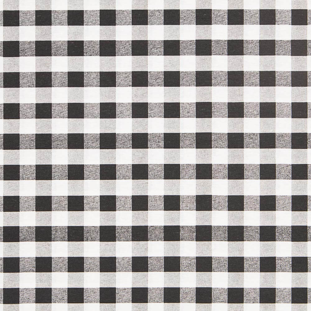 Toile Motif Vichy Noir - Ribes y Casals