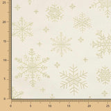 Toile Étoile Polaire avec Lurex Doré - Ribes y Casals