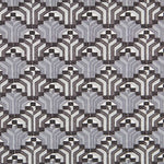 Toile Géométrique 3D Gris - Ribes y Casals