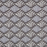 Toile Géométrique 3D Gris - Ribes y Casals