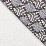 Toile Géométrique 3D Gris - Ribes y Casals