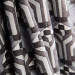 Toile Géométrique 3D Gris - Ribes y Casals