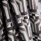 Toile Géométrique 3D Gris - Ribes y Casals