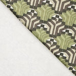 Toile Géométrique 3D Vert - Ribes y Casals