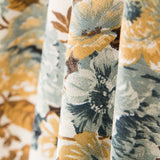 Toile Vintage Fleur Bleu - Ribes y Casals