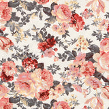 Toile Vintage Fleur Rose - Ribes y Casals