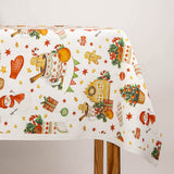 Nappe Panama imprimée Noël - Ribes y Casals