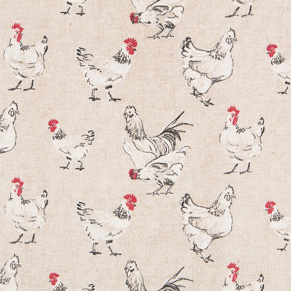 Toile Rustique Poules - Ribes y Casals