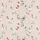 Toile Rustique Poules - Ribes y Casals