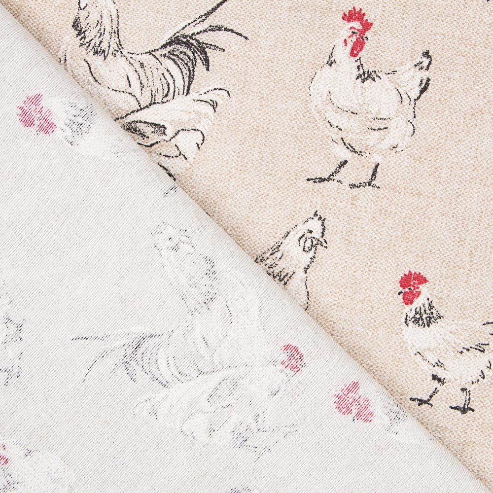 Toile Rustique Poules - Ribes y Casals
