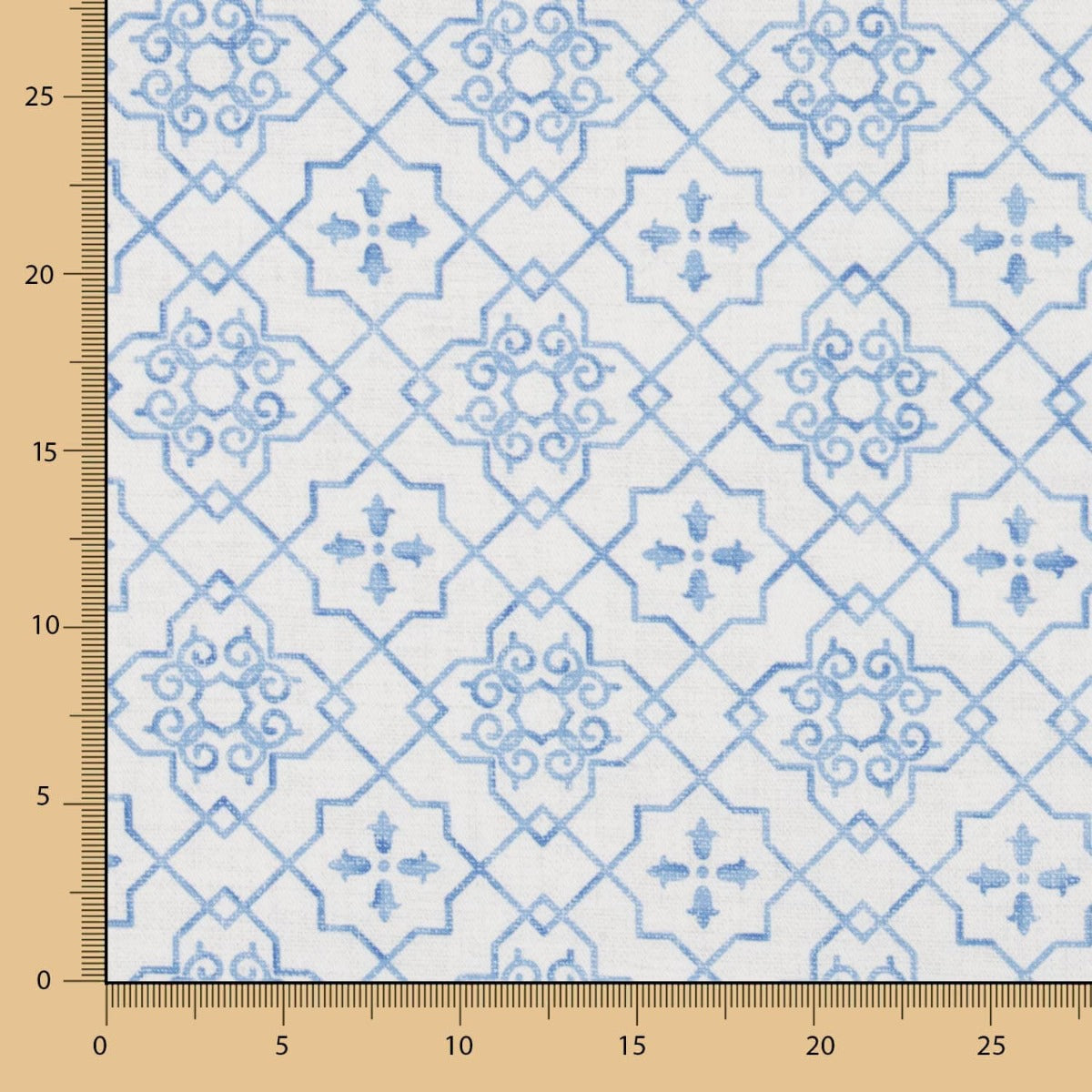 Toile Bleue Géo Anti-Tâche - Ribes y Casals