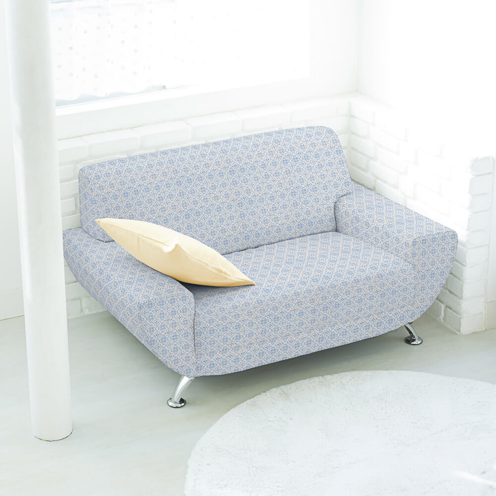 Toile Bleue Géo Anti-Tâche - Ribes y Casals