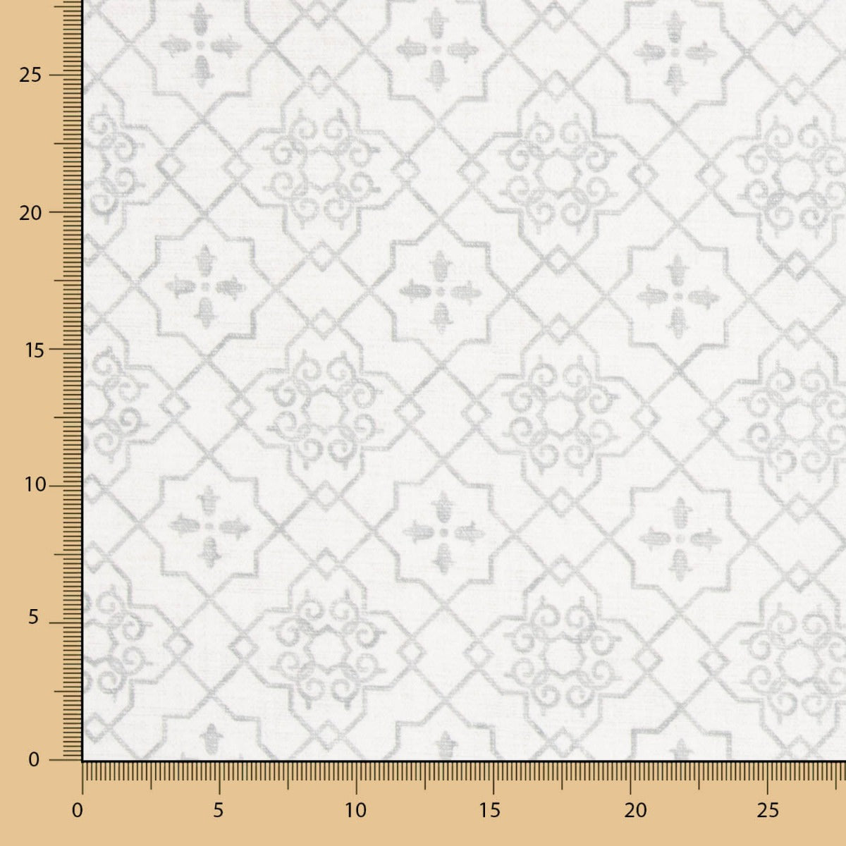 Toile Geo Gris Clair Anti-Tâche - Ribes y Casals