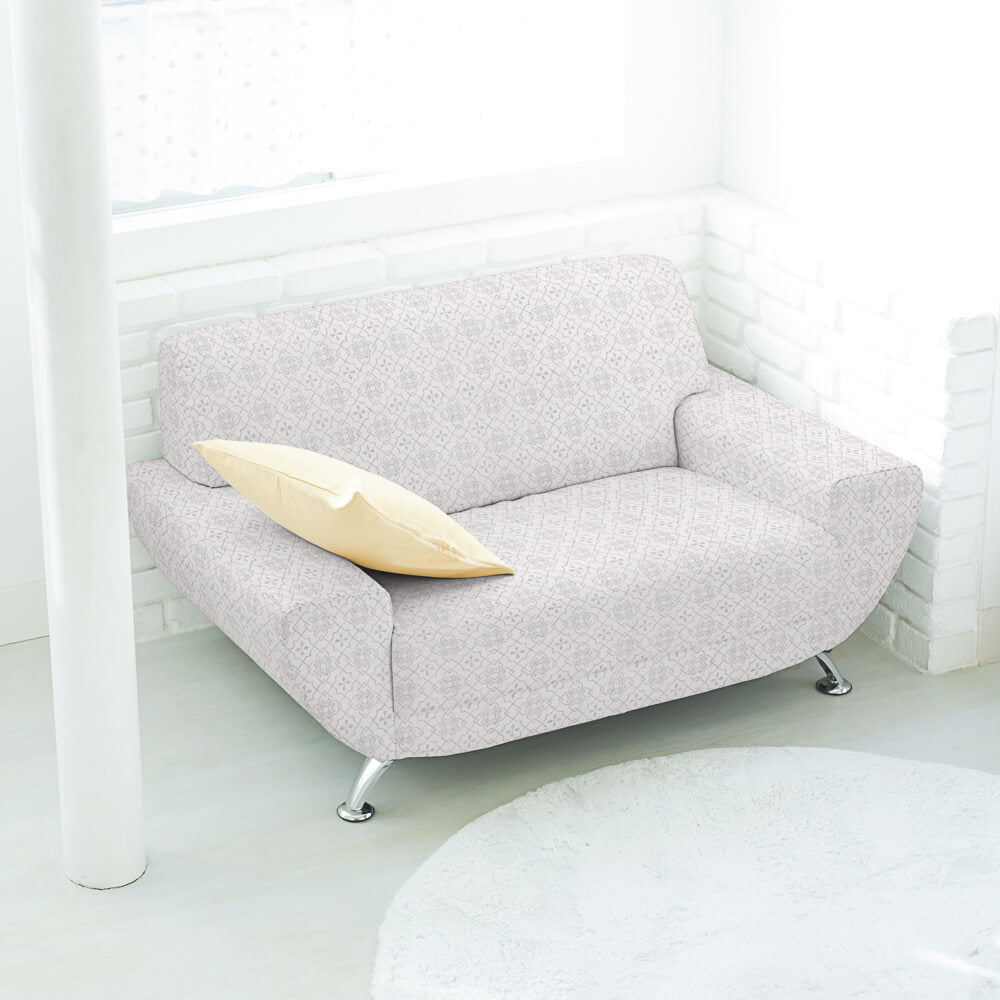 Toile Geo Gris Clair Anti-Tâche - Ribes y Casals