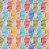 toile multicolore géoleaf - Ribes y Casals