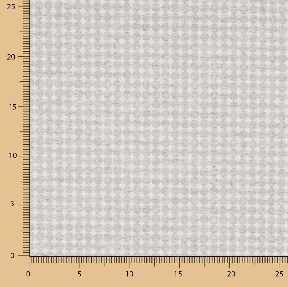 Toile Jacquard Pois Gris - Ribes y Casals