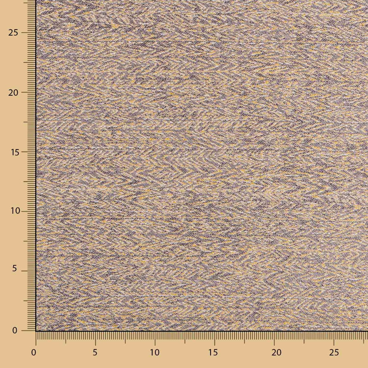 Toile Jacquard Pointes Jaune - Ribes y Casals