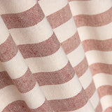 Toile Rustique Maxi Rayures Rubis - Ribes y Casals
