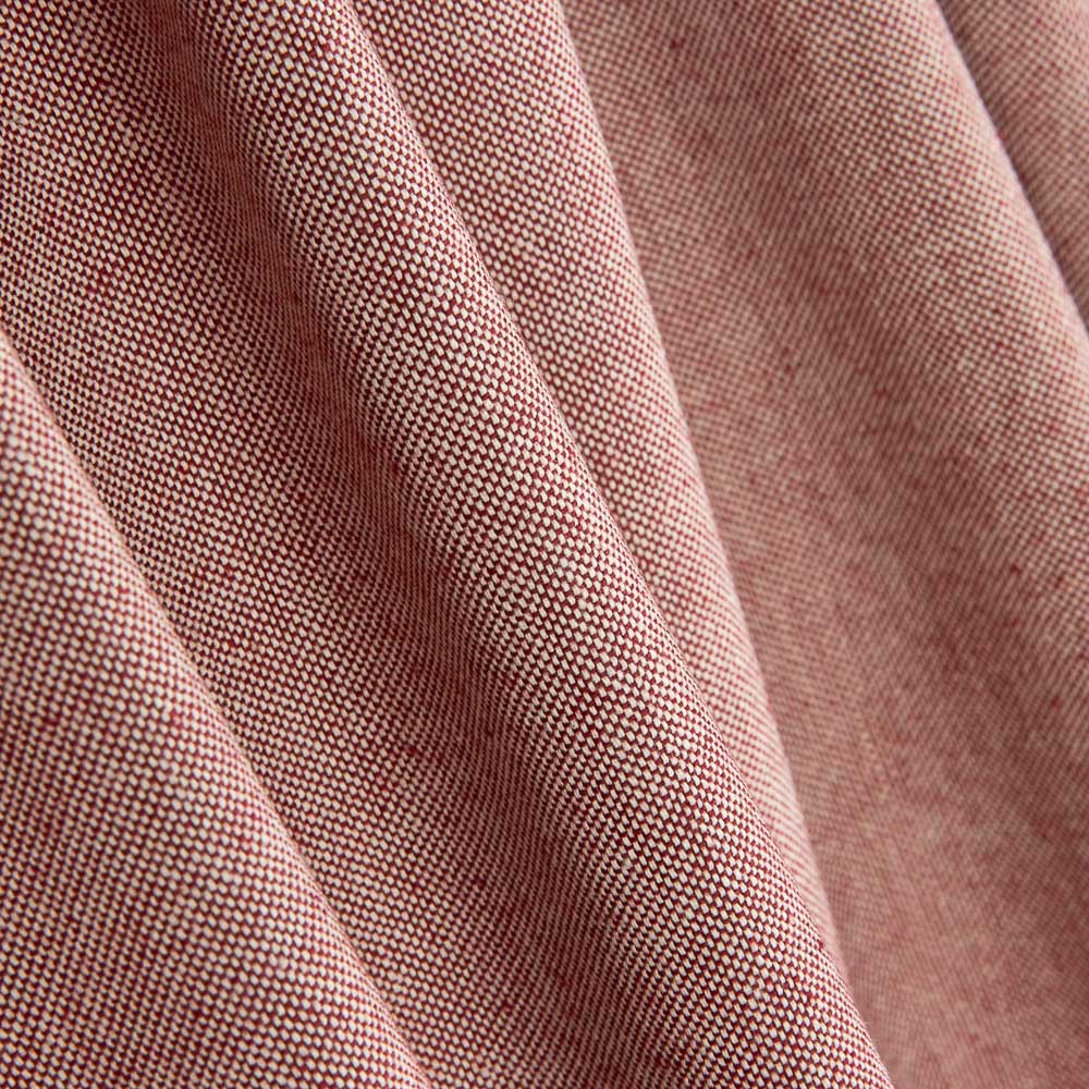 Toile rustique lisse rubis - Ribes y Casals