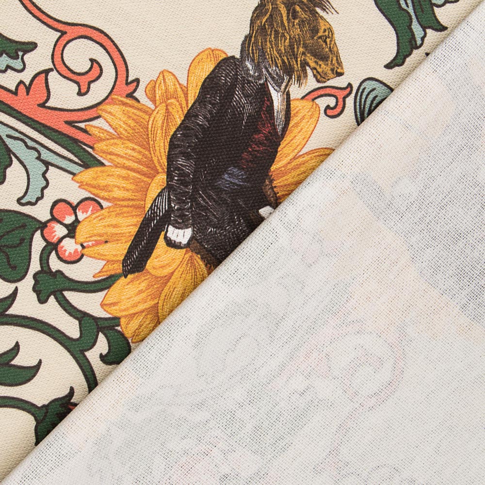 Toile Tournesols Gentleman Écru - Ribes y Casals