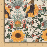 Toile Tournesols Gentleman Écru - Ribes y Casals