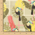 Toile Moderne Vert Toucan - Ribes y Casals